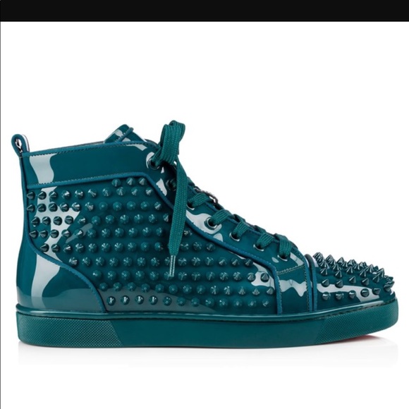 turquoise louboutins